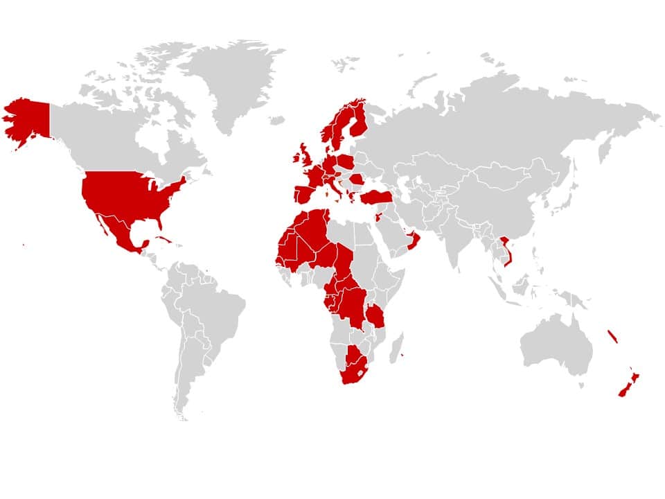 CARTE MONDE TERA